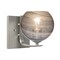 Besa Lighting Jilly Vanity, Vapor Smoke, Satin Nickel Finish, 1x60W Incandescent 1WC-JILLYSM-SN - alternate 1